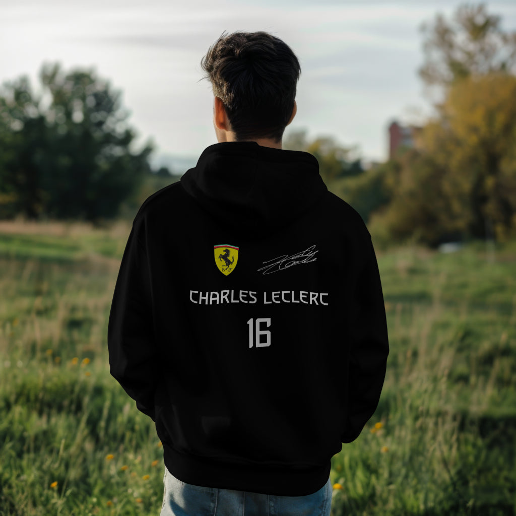 FERRARI HOODIE CHARLES LECLERC