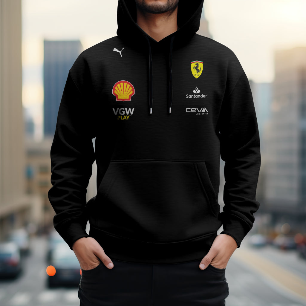 FERRARI HOODIE CHARLES LECLERC